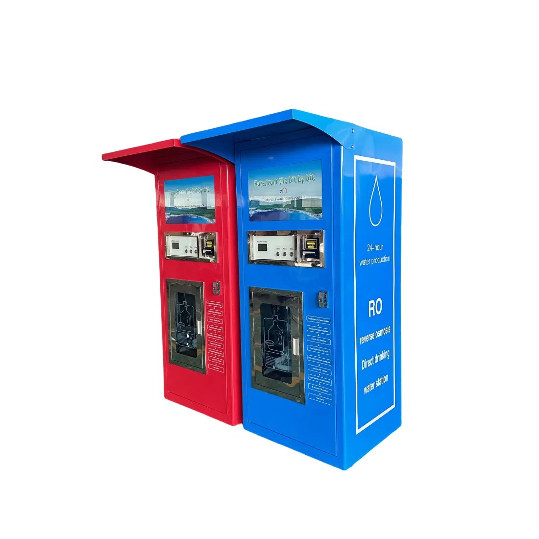 Self-Service IC Card Swiping Coin Operated Barrel Bucket 5 Gallon Community Drinking Water Vending Machine