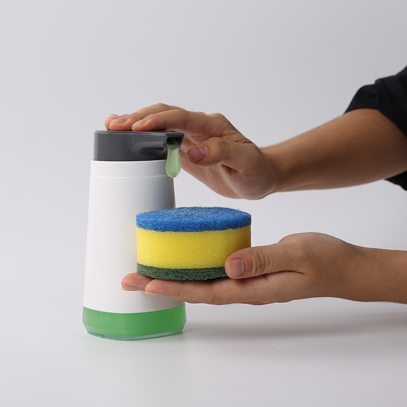 Factory Supply Simple Design Kitchen Bathroom Hotel Plastic Standing Pump Manual Hand Press Liquid Soap Dispensers