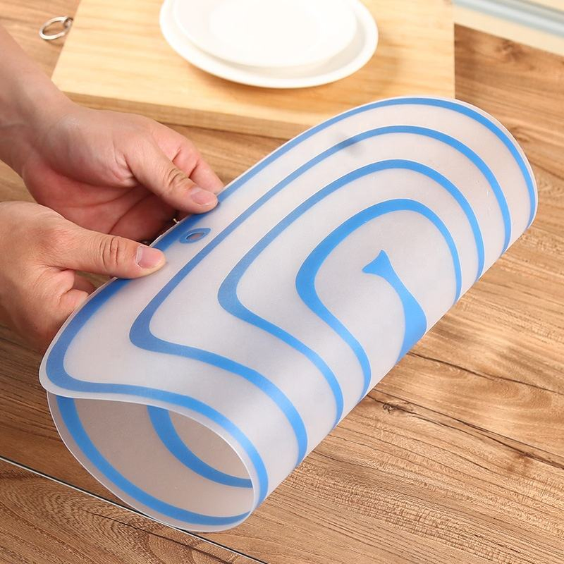 Reversible Placemat Dining Plastic PP Restaurant PVC Table Mat with Custom Design