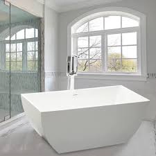Home Decoration Bathroom Simple Acrylic Bathtub Hotel Rooom Folding Free Standing SPA Bathtub with Fluted and Elegant White and Black Color Design