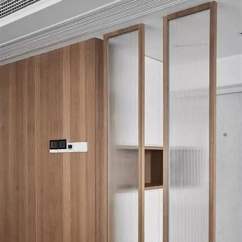 3/4/5/6mm Durable Privacy-Enhancing Textured Embossed Pattern Glass for Commercial Spaces & Home Decor