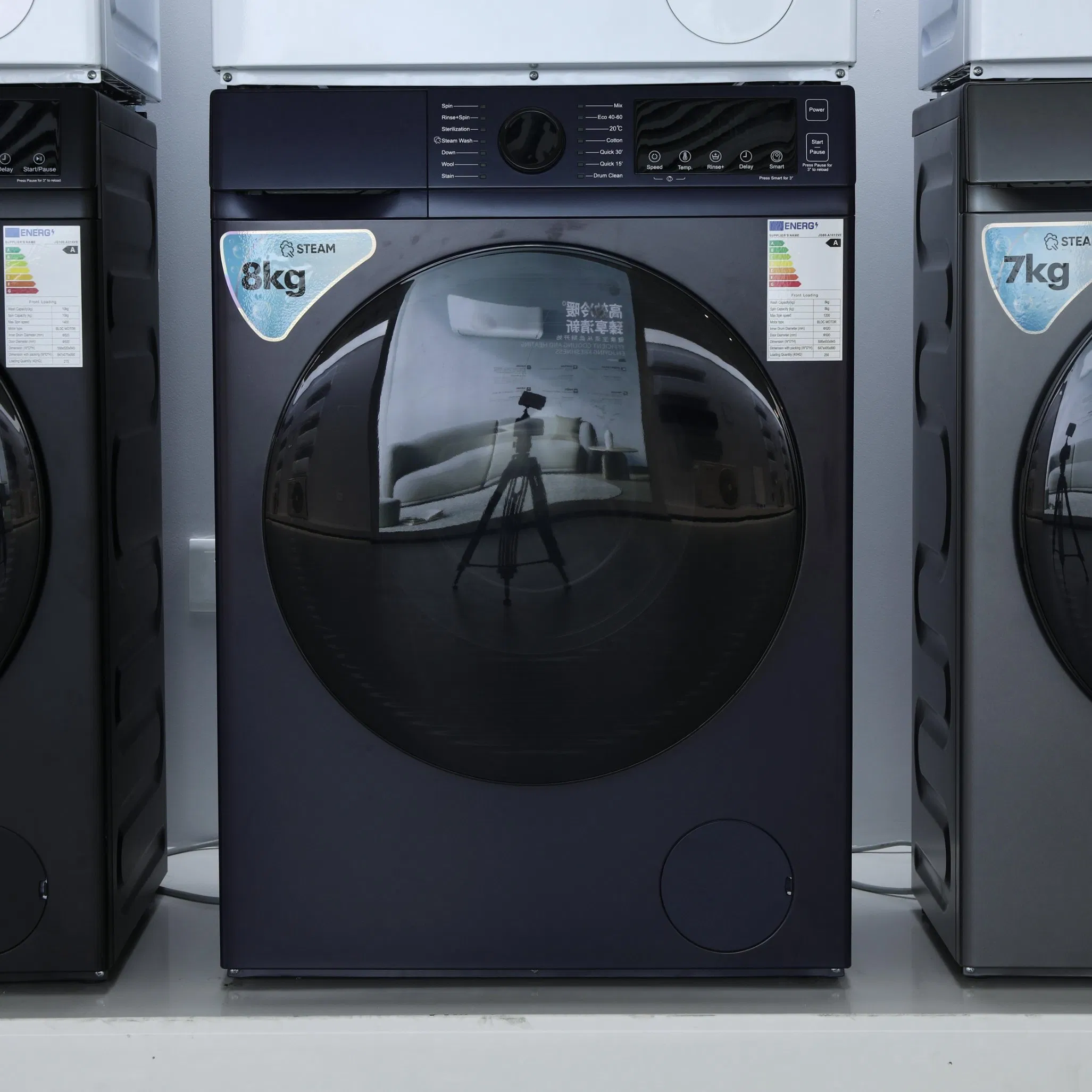 Dark Garments Inverter Motor Automatic Drum Washing Machine