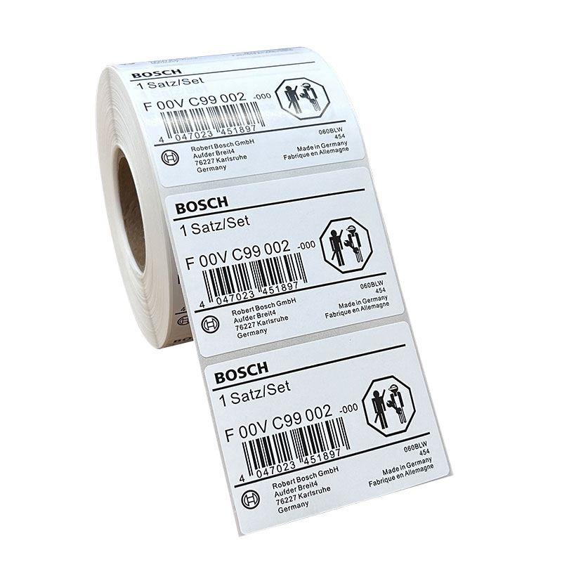 Custom Waterproof Direct Thermal Labels for Barcode Printing