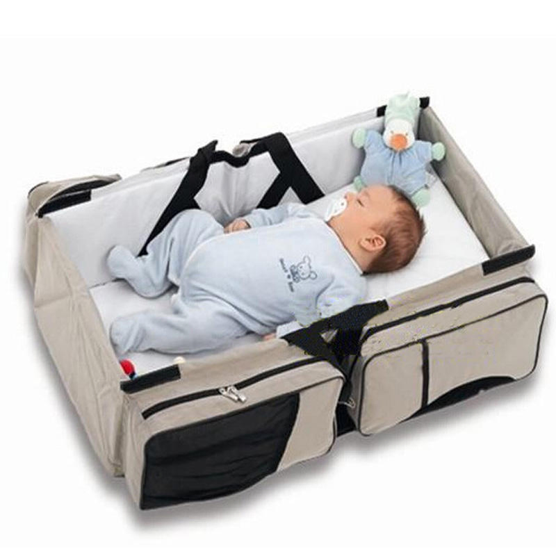 Multi-Function Baby Diaper Changing Bag Travelling Mummy Bag Baby Changing Station