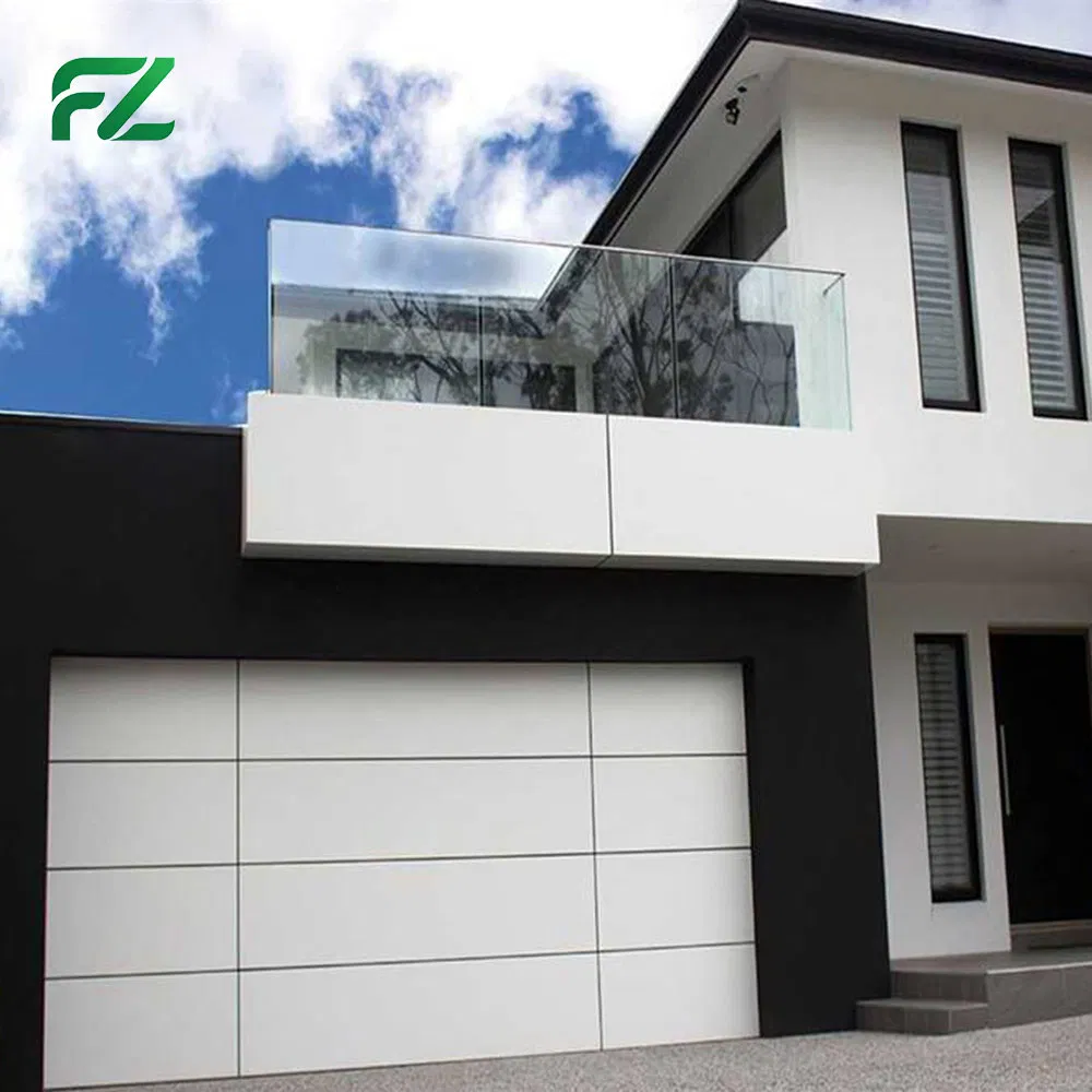 Durable Residential Garage Doors Featuring a Modern Remote-Controlled Sliding Door Design