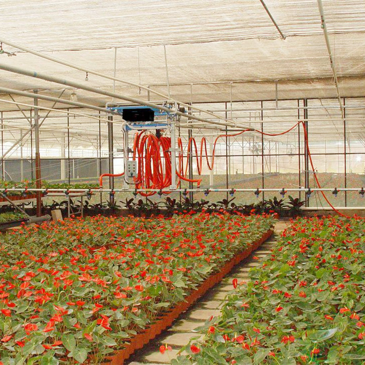 Greenhouse Specially Used Self-Propelled Sprinkler for Seed Breeding/Flowers Cultivation