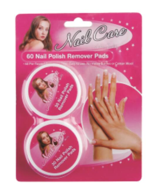 10PCS Nail Polish Remover Wipes with Acetone