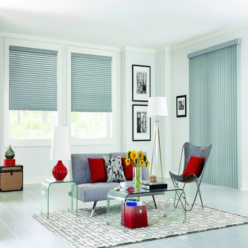 Factory 2'' PVC Faux Wooden Cordless Venetian Roller Blinds