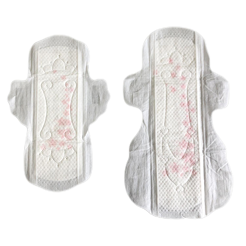 Factory Wholesale Organic Antimicrobial Nighttime Disposable Sanitary Napkins with Soft Texture