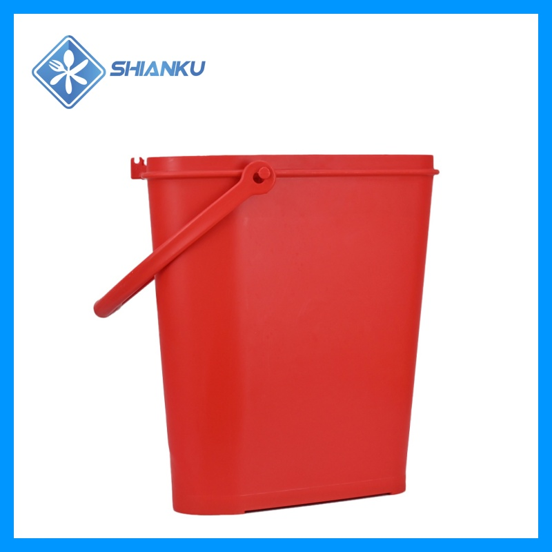 Shianku Industrial Food Grade 6 Liter Small Plastic Bucket with Lid