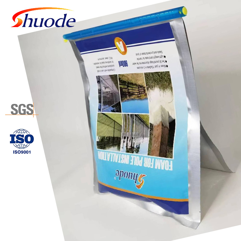 China Newest Fast-Setting Foam Poles for 900ml Quick Installation and Support