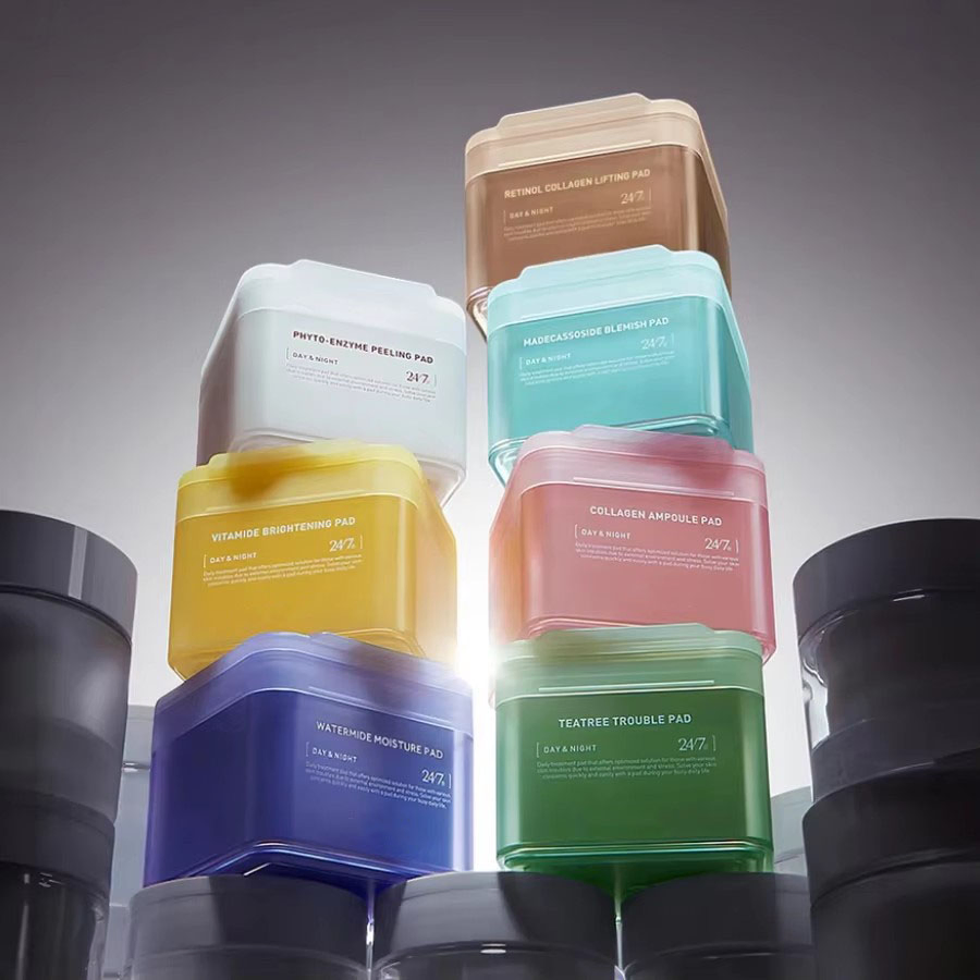 Korea Wholesale Medicube Facial Toner Pads for Exfoliation and Minimizing Pores Pads