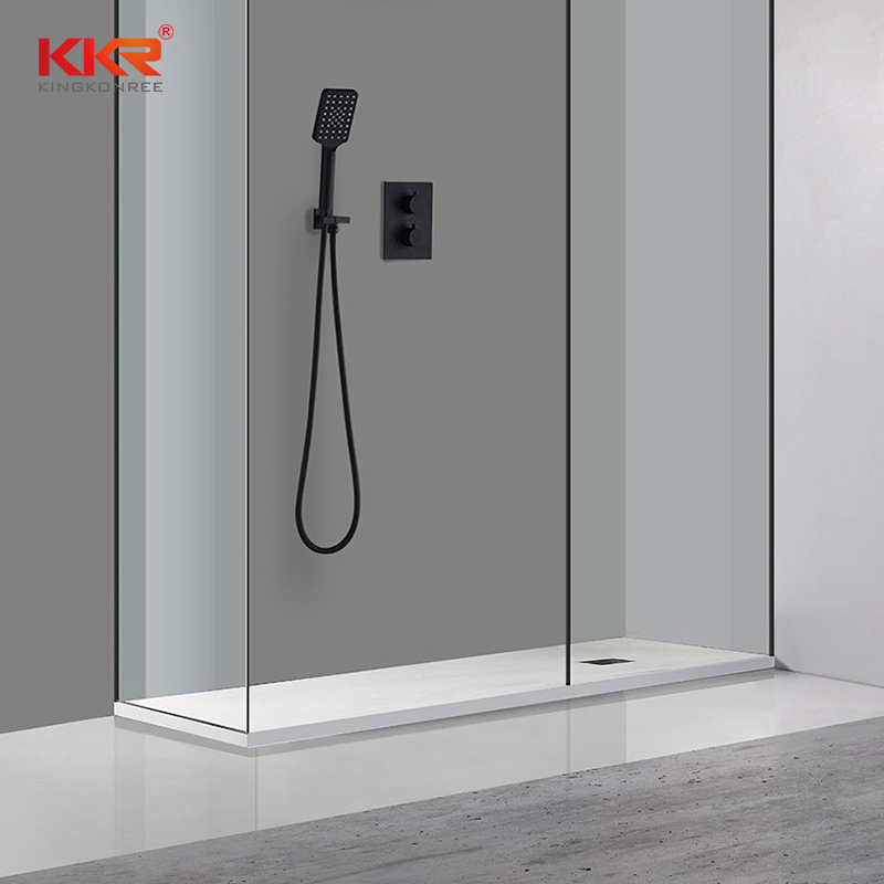 Artificial Stone Bathroom Solid Surface Shower Base