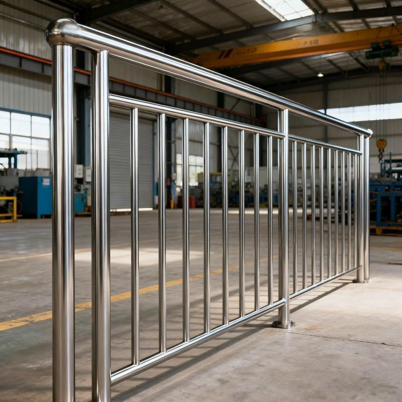 Weather Resistant Stainless Steel Fence Railing Outdoor Deck Safety Guard