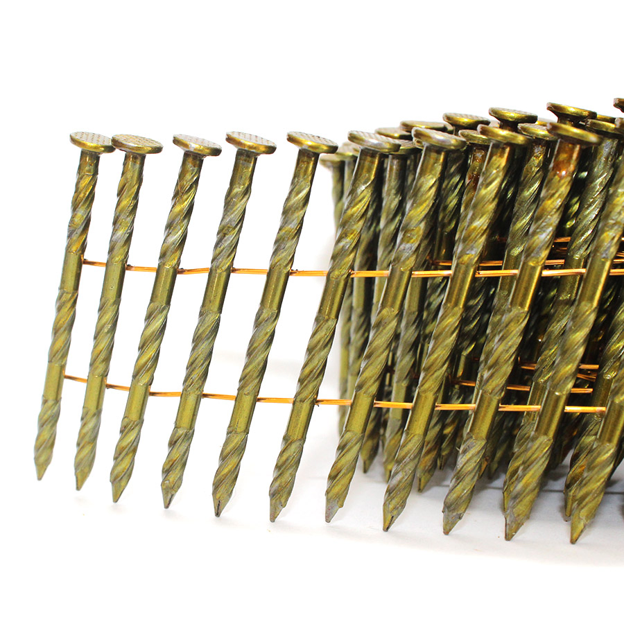 15 Degree Electro Galvanized Iron Wire Coil Framing Roofing Nail for Epal Pallet