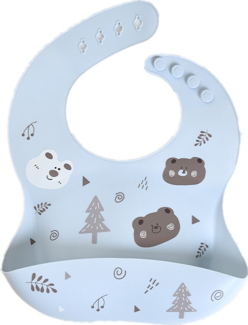 Source Factory Custom Machine Wash Food Grade Silicone Baby Bibs Baby / Kids Wear