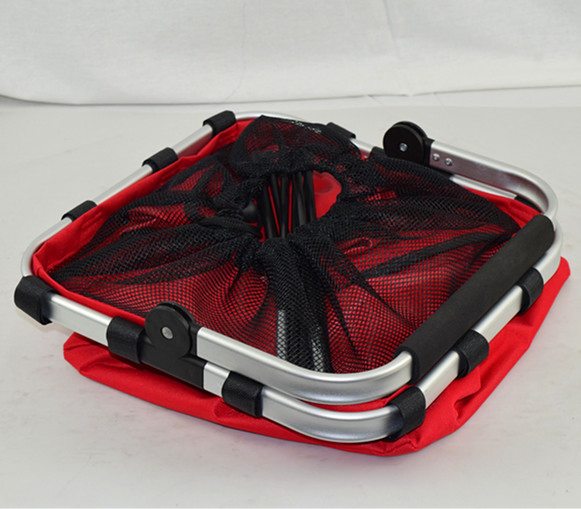 Fashion New Foldable Home Storage Laundry Basket with Aluminum Tube