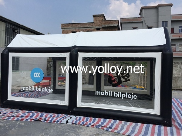 Moveable Inflatable Garage Tent for Car Care