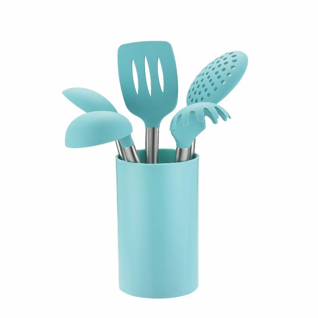 Silicone Cooking Utensils Set Heat Resistant Kitchen Utensils