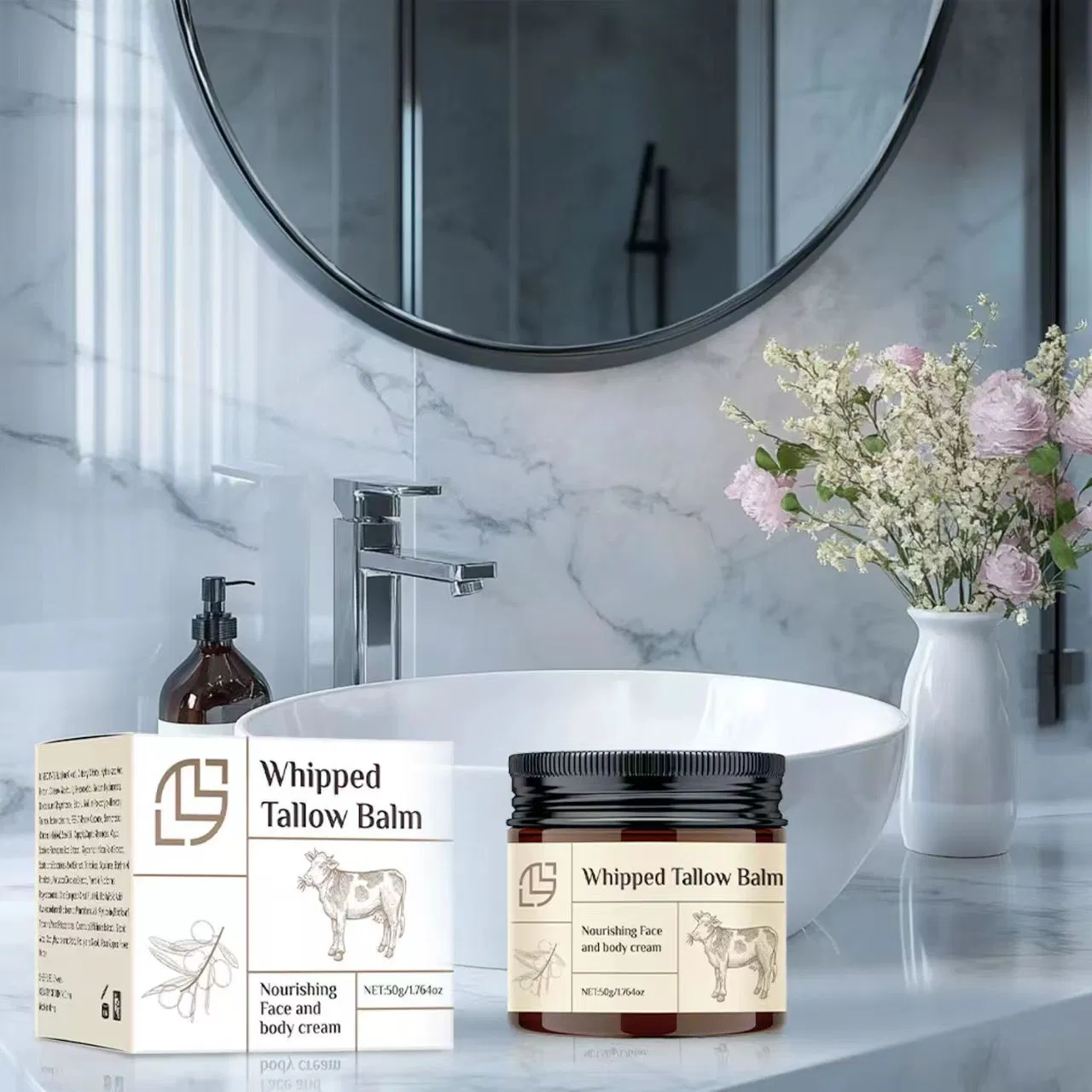 Factory OEM Beef Tallow Cream Skin Care Cream