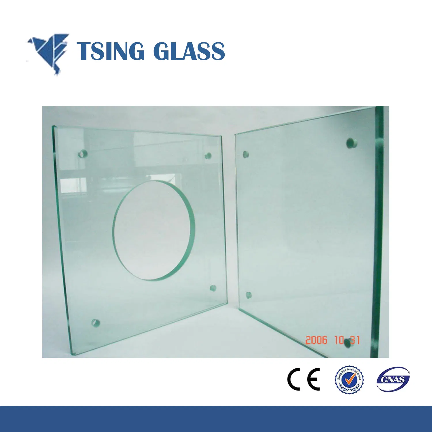 4.38-43.20mm High Quality Clear/Colored/Flat/Bent/Shaped Safety Glass/ Tempered Laminated Glass for Building/Door/Stairs/Balustrade/Decorative