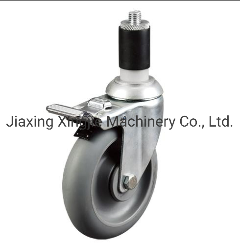 3inch Industrial Expanding Adapter Stem Caster Medium Duty Caster Wheel
