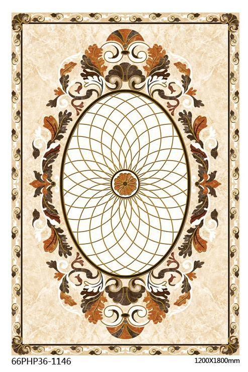 Antique Style Non-Slip Subway Walk Way Ceramic Glazed Floor Polished Tile