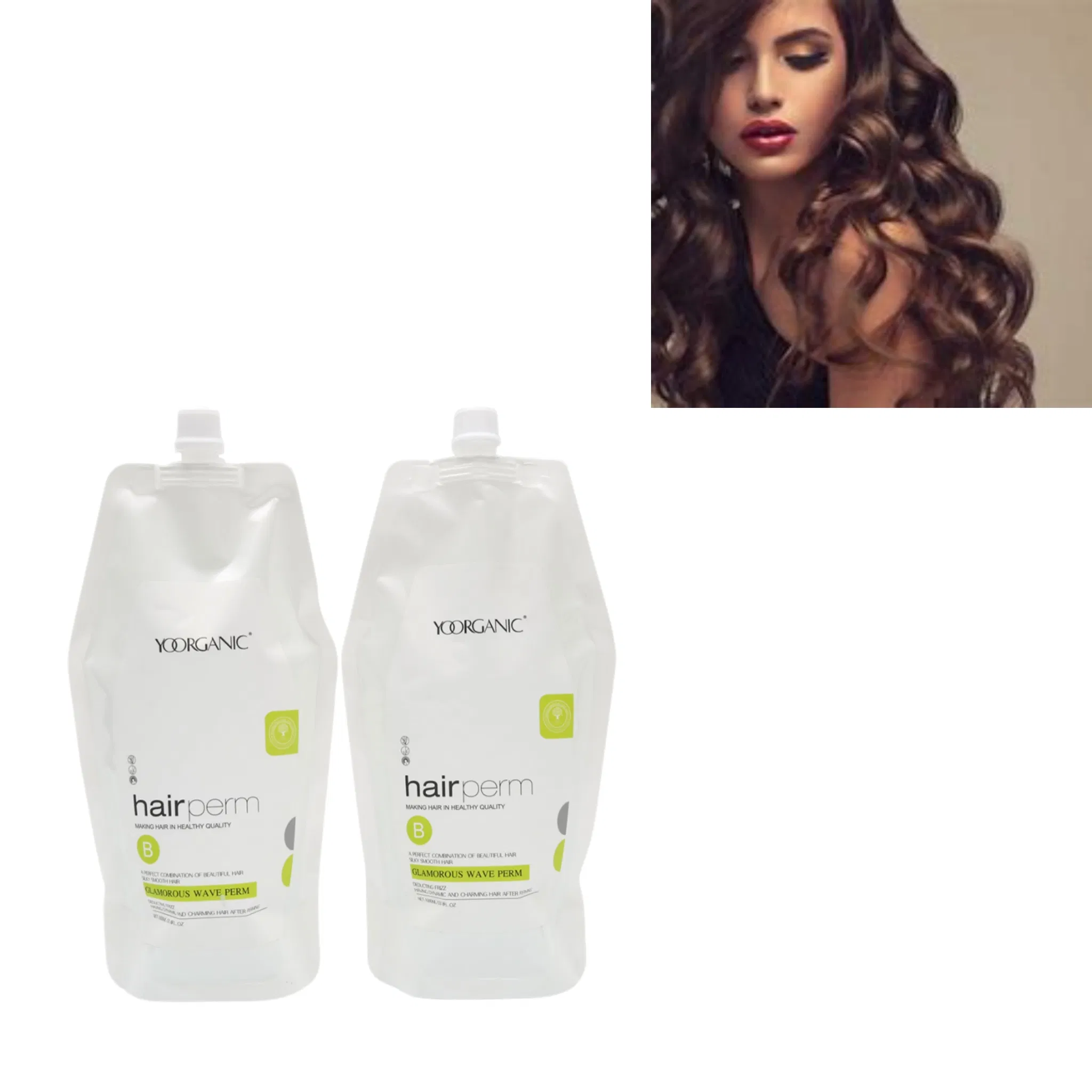 Wholesale Agent a Agent B Hair Rebonding Straight Cream Perm Salon Product