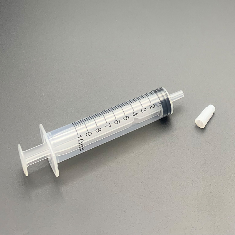 10ml Plastic Oral Syringe with Plug Disposable Pet Feeder Liquid Dispensing