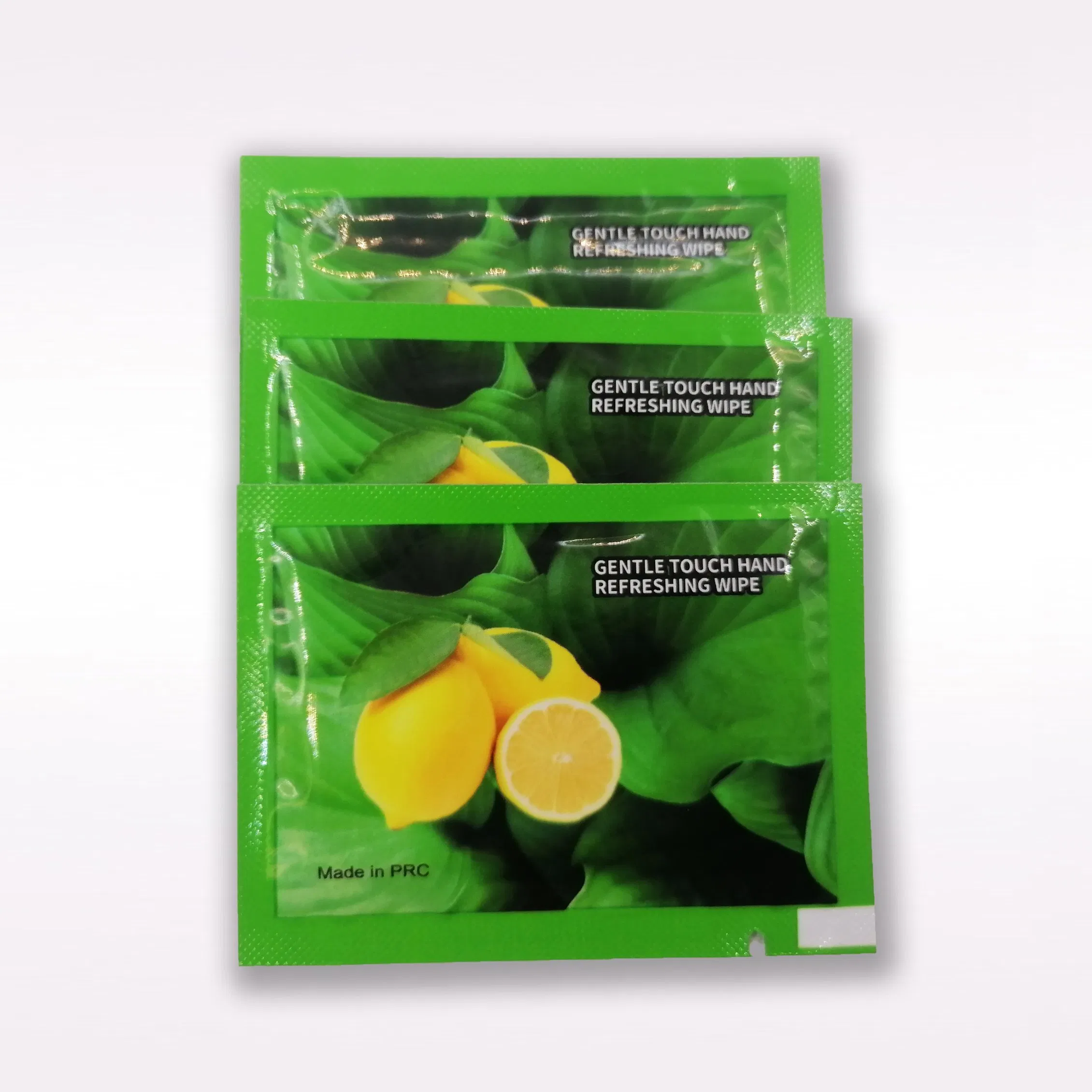 Free Sample Individually Wrapped Wet Wipes Spunlaced Nonwoven Fabric Single Packaging Tissue for Restaurant