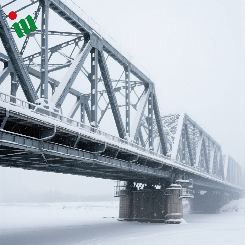 1.5-6 M Guoshun Bundle Angle Bar Pedestrian Steel Bridge for Railway