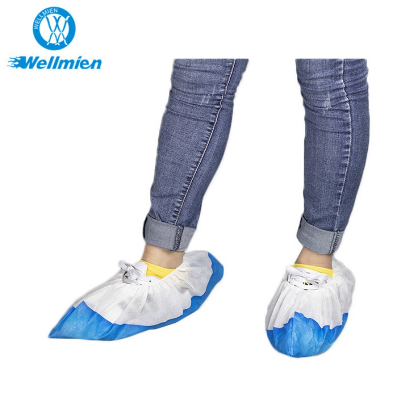 Non-Slip Waterproof PP+CPE Protective Overshoes for Hospitals & Factories