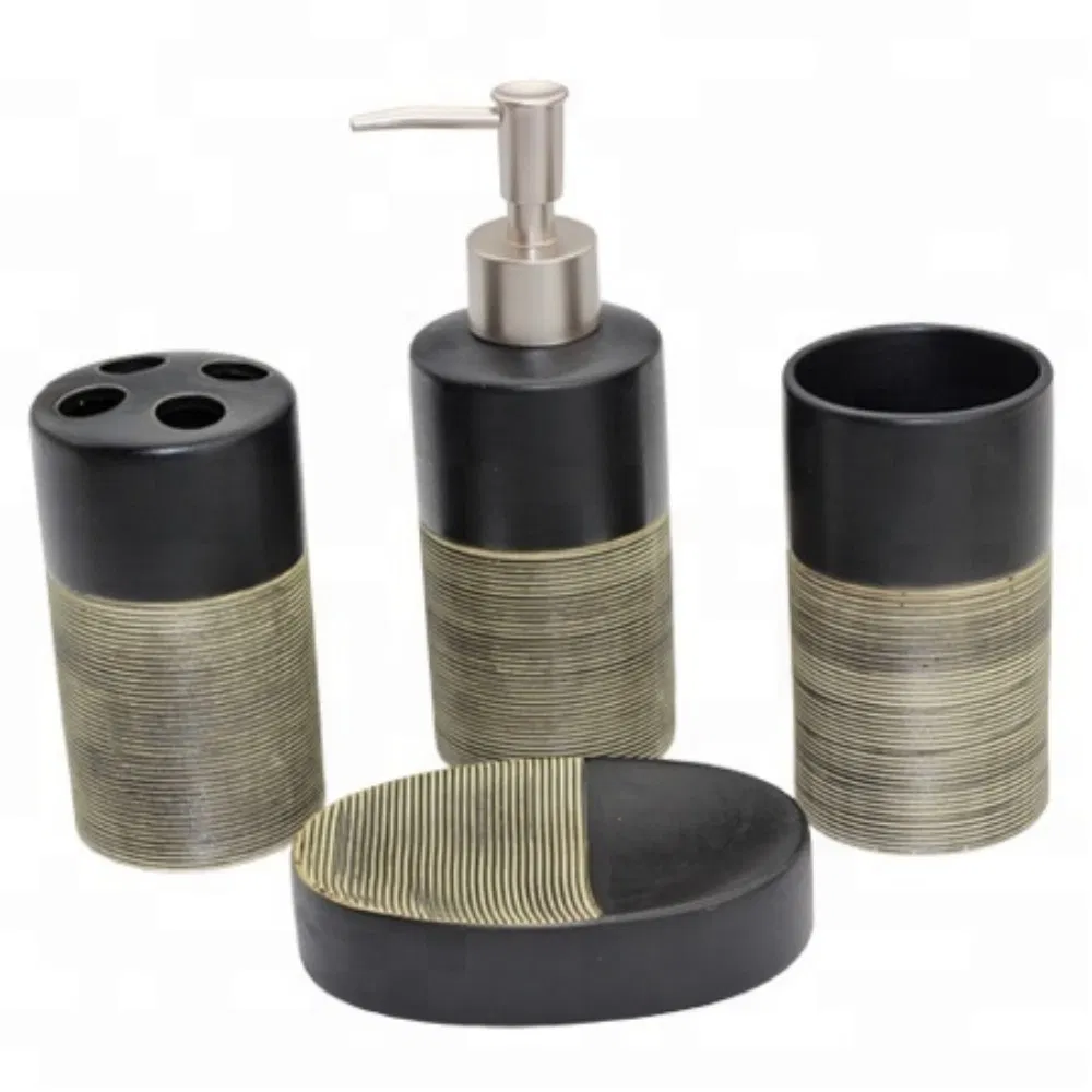 Luxury 5-Piece Ceramic Bathroom Set for Hotel & Home Bathroom