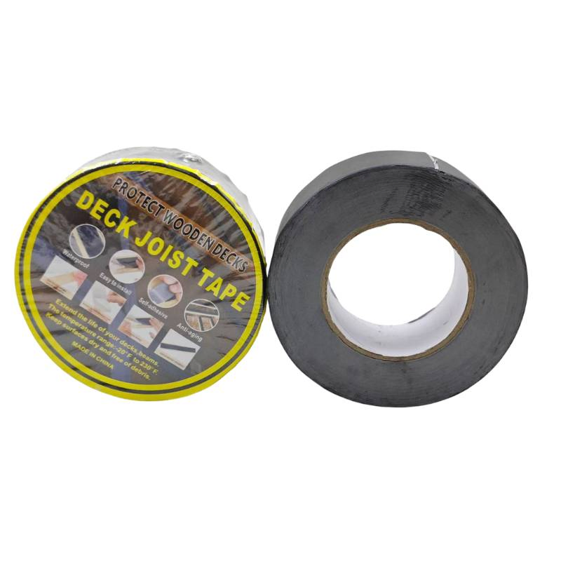 Heavy-Duty Black Butyl Tape for Ultimate Deck Waterproofing