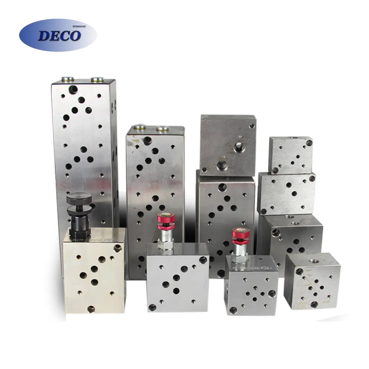 Standard 1-7 Station Aluminum Cetop07/Ng16/Nfpa D07 Hydraulic Valve Manifold