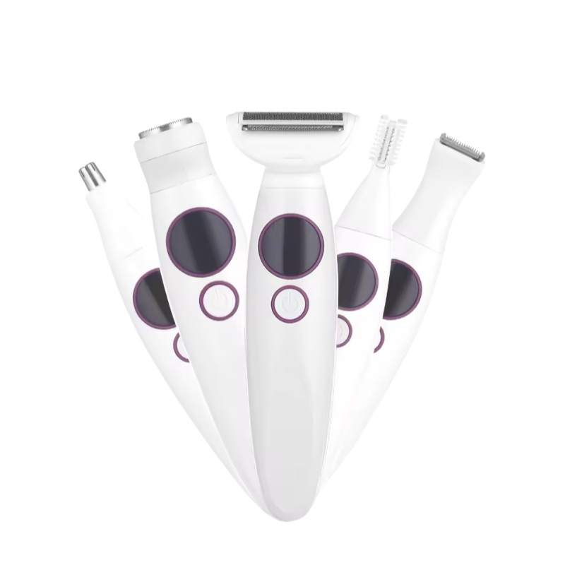 Waterproof Lady Epilator Painless Safe Electric Rechargeable Women Hair Clipper