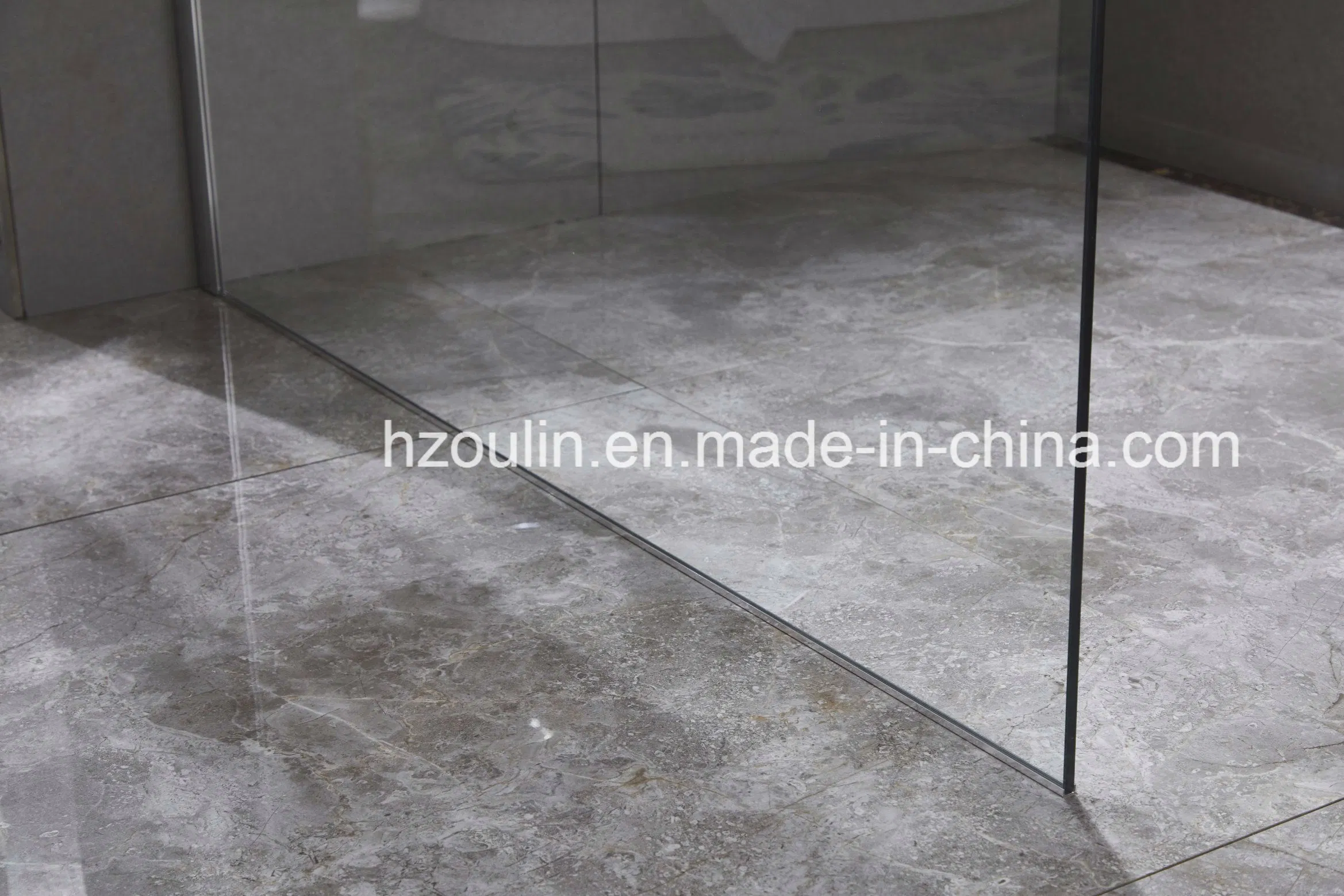 Walk in Shower Screen with 8mm Big Line Glass