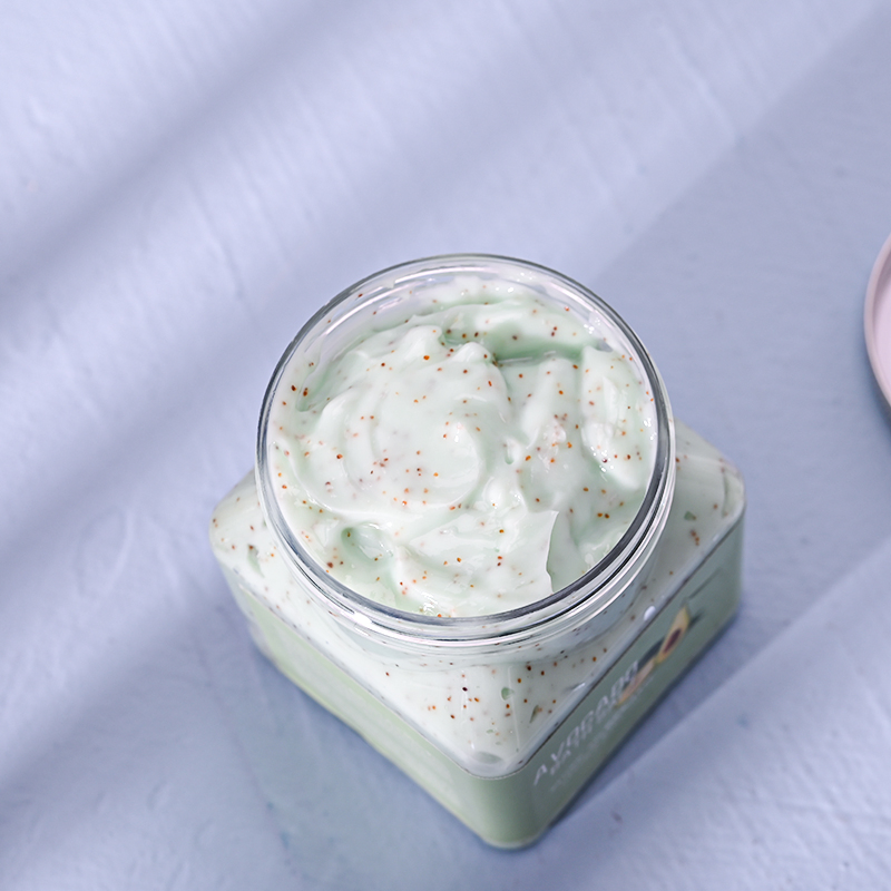 Aixin Private Label 250g Scrubs Exfoliating Body Scrub Avocado Face Scrub, Body Exfoliator Shower Scrub