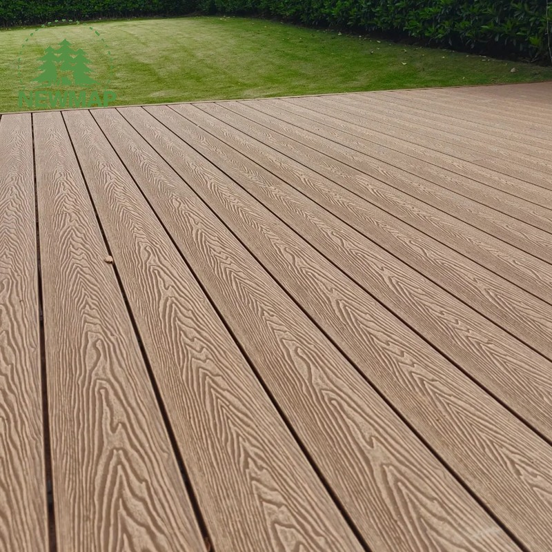 High Quality Garden Flooring Hard Wearing Composite Waterproof Patio WPC Outdoor Decking