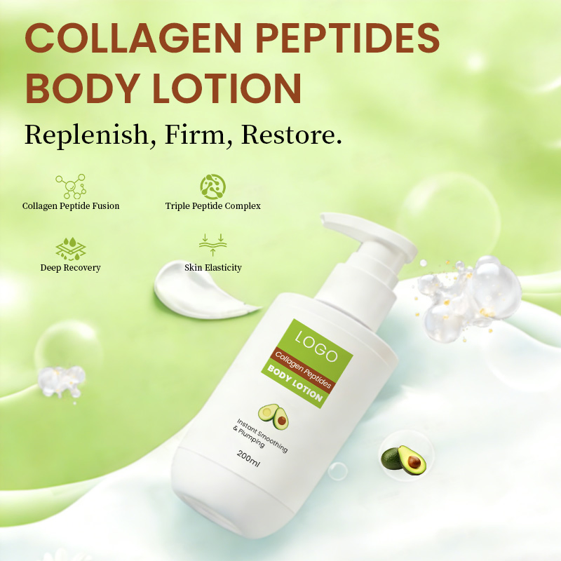 Even Tone Revitalizing Firming Skin Anti Aging Hydrating Collagen Peptides Body Lotion