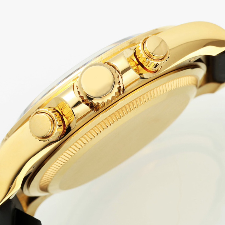 1: 1 5A High Quality 40mm Men's Automatic Watch Movement Gold Rubber Band Sapphire Glass Diving Luxury Wholesale Watches