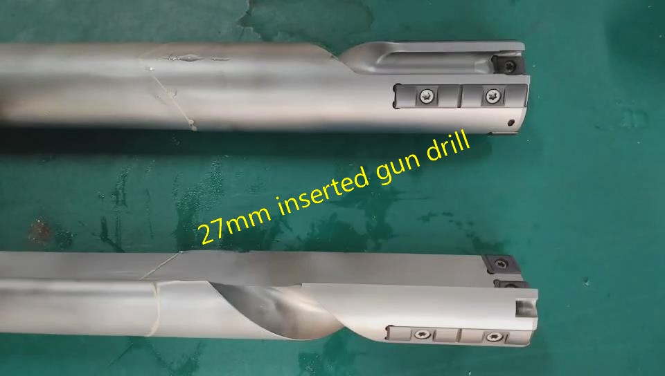 Solid Carbide Indexable Inserted Gundrills
