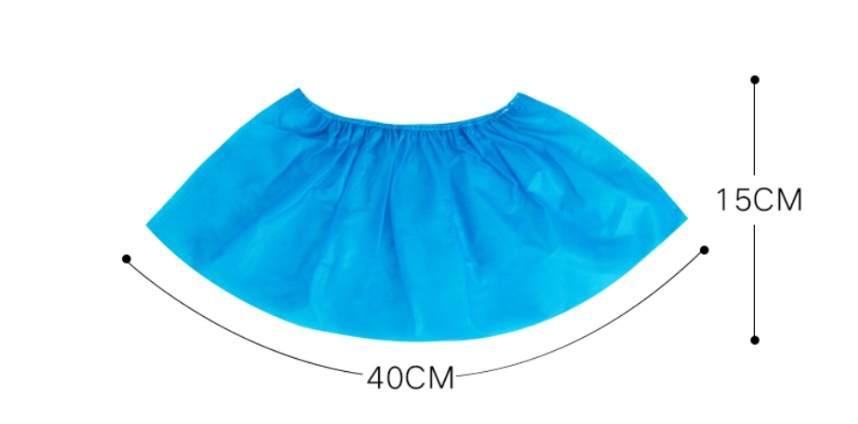Blue Color Non Woven Shoe Cover Disposable Shoe Cover for Cleanroom