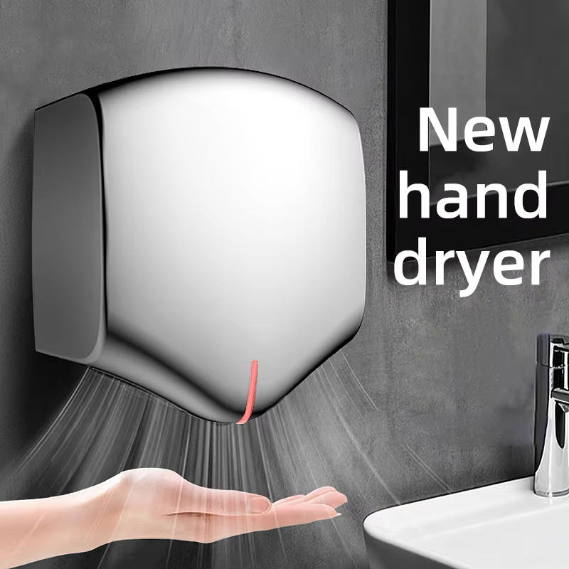 Hlk New Commercial Stainless Steel Airblade Hand Dryer Electric Automatic Machine