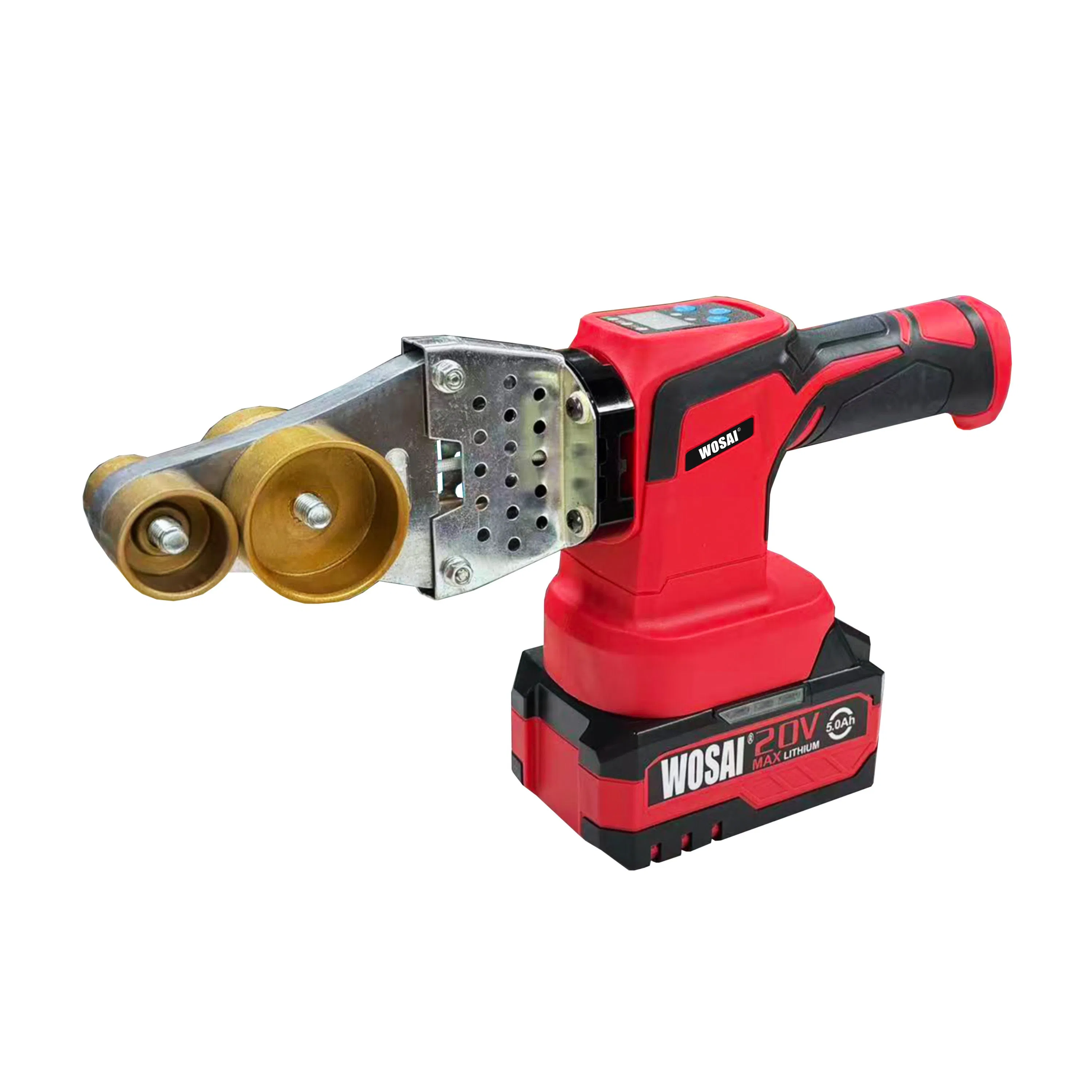 Wosai 20V Cordless Welder 20-63mm Clamping 230-320°C Temp Control Industrial Duty
