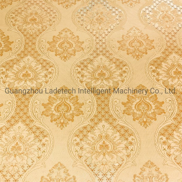 Hot Sale Gold Shiny 60-110GSM Mattress 100% Polyester Tricot Fabric