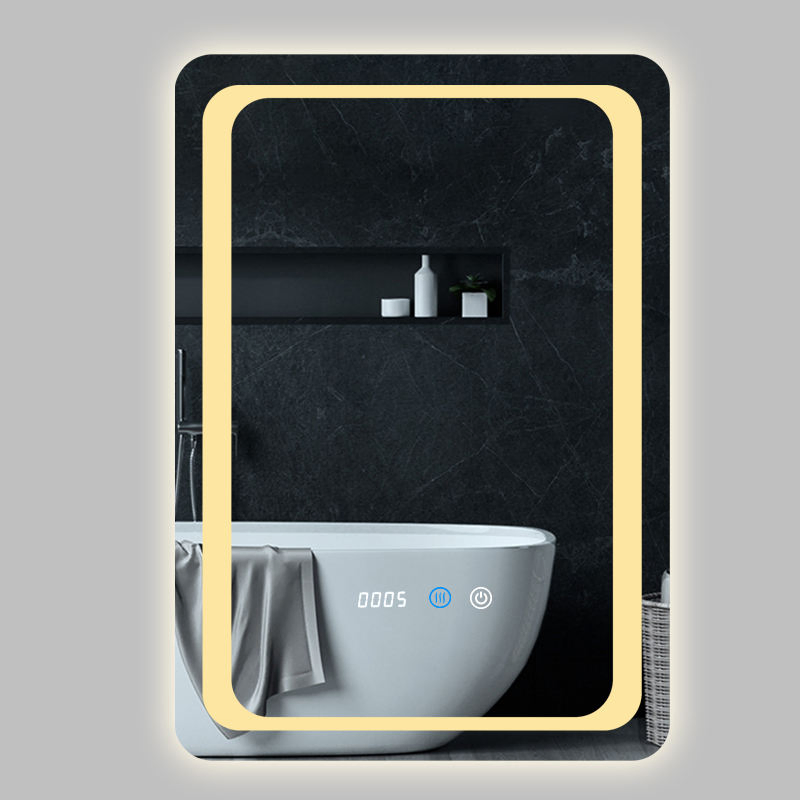 Умное зеркало для ванной с LED подсветкой и антизапотеванием