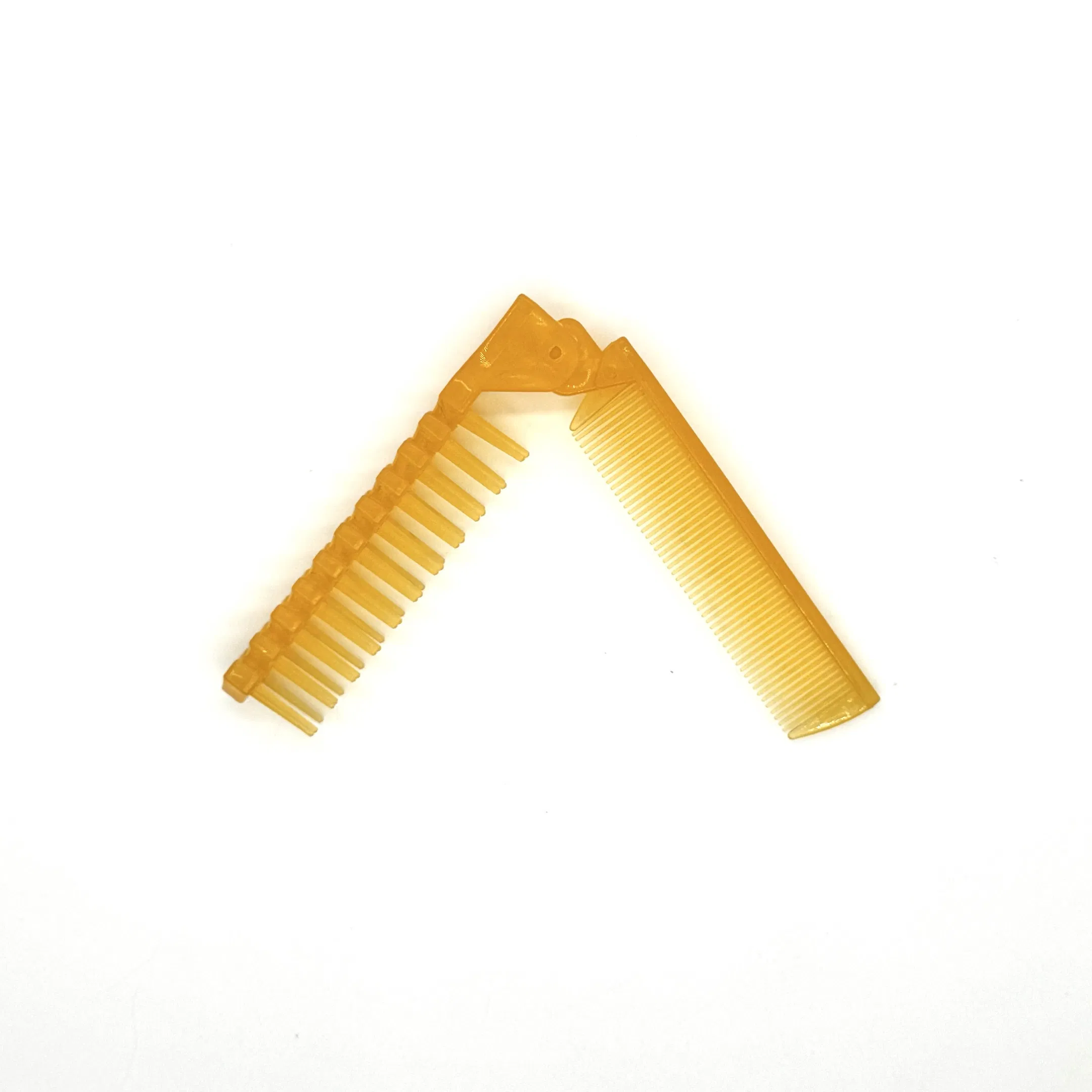 Hotel Orange Plastic Folding Comb 07