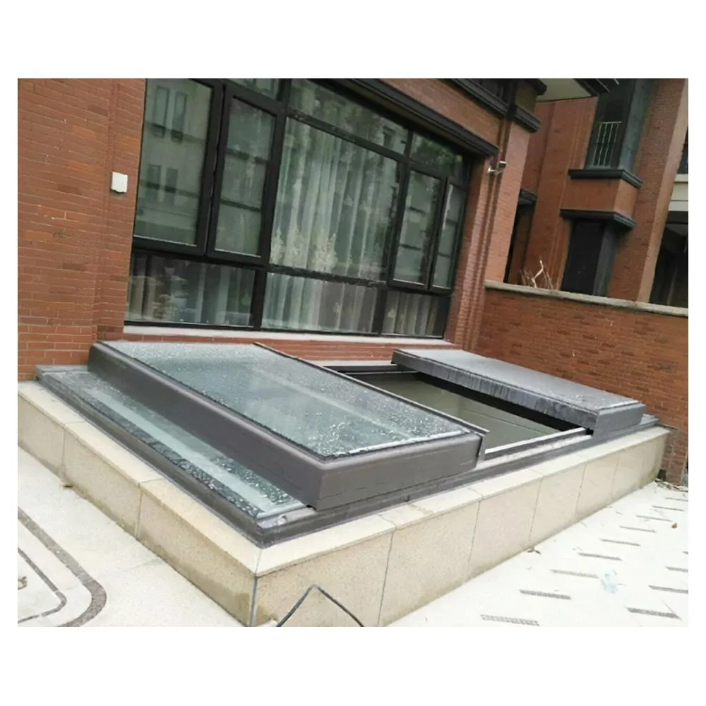 Electrical Skylights Modern Aluminum Alloy Roof Sliding Skylights