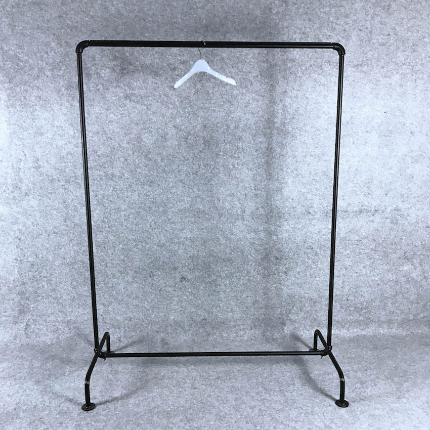 Metal Flooring Stand Hanging Clothes Display Rack